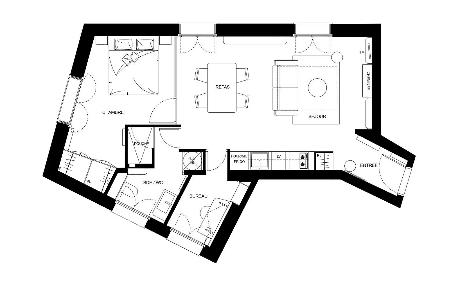 Apartment Chic Quartier Montparnasse